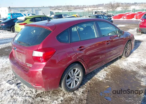 2015 Subaru Impreza 2.0I Premium z USA, uszkodzony, nr VIN JF1GPAC64F8310376